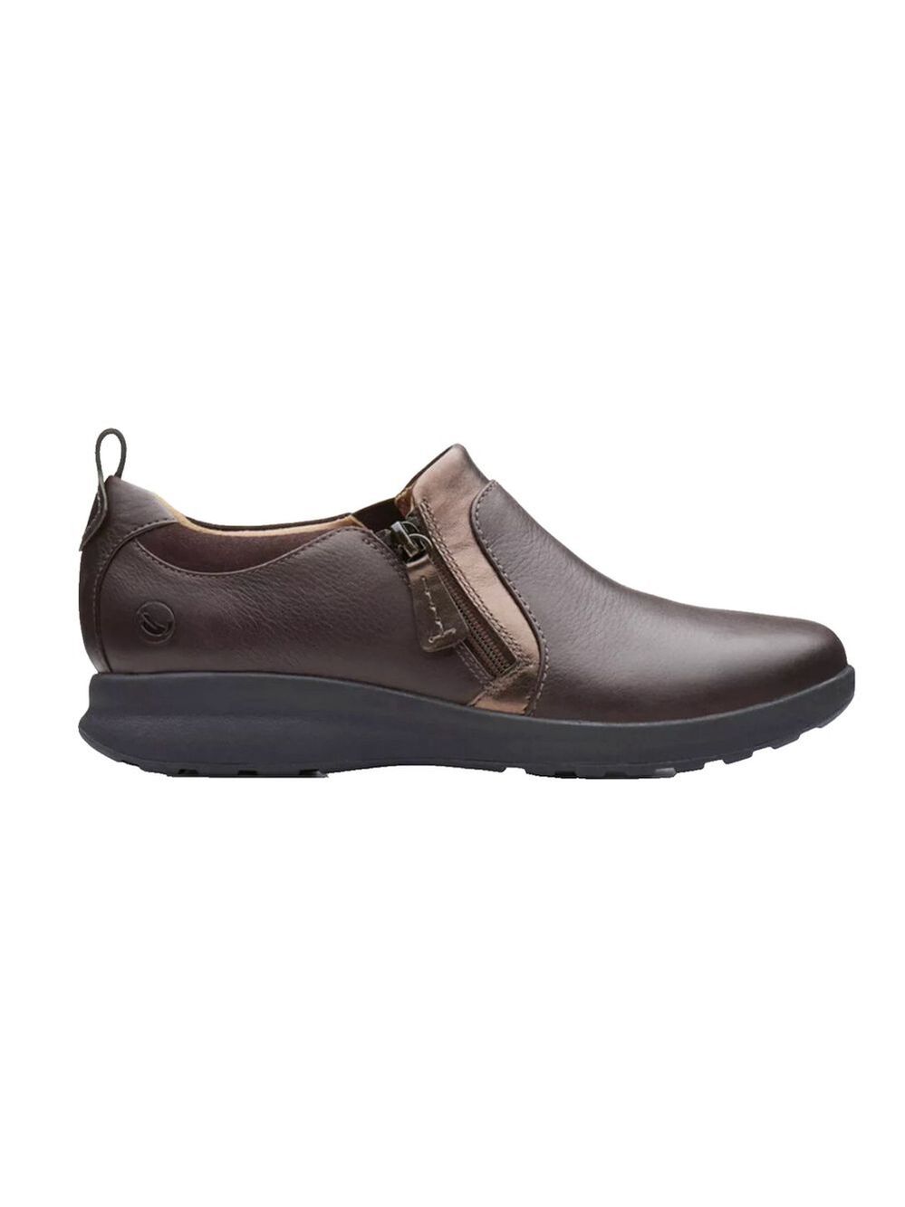 Clark’s Un Adorn Unstructured Brown Shoes Sz 7 N Brown Copper - Picture 1 of 16